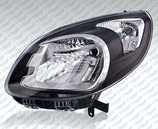 AYFAR 202316 Far Sag Kangoo 13> Siyah Cerceveli Motorlu